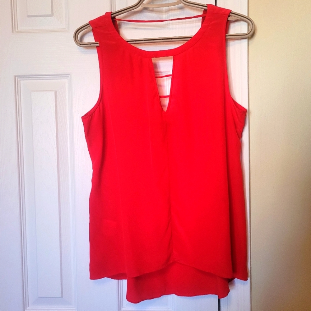 BCBG Red Tank